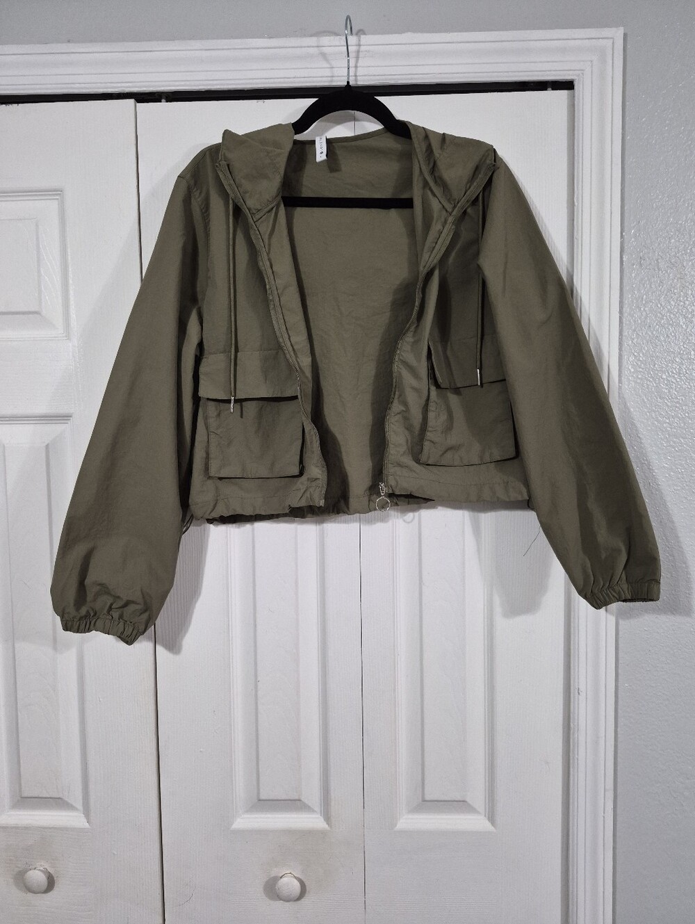 Gorpcore Streetwear Cropped Utility Windbreaker